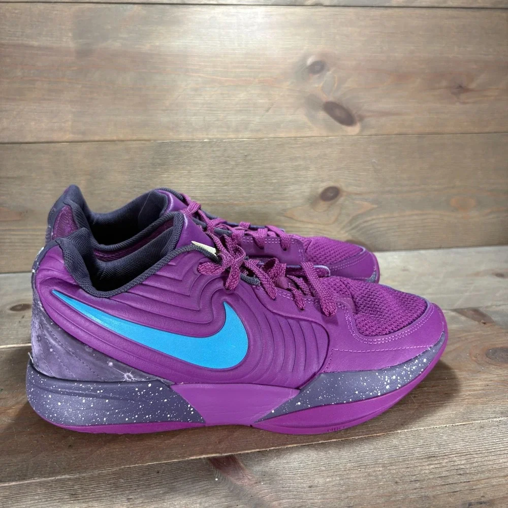 Nike Ja 2 Boys size 7 Y shoes Purple Bold Berry Basketball sneakers